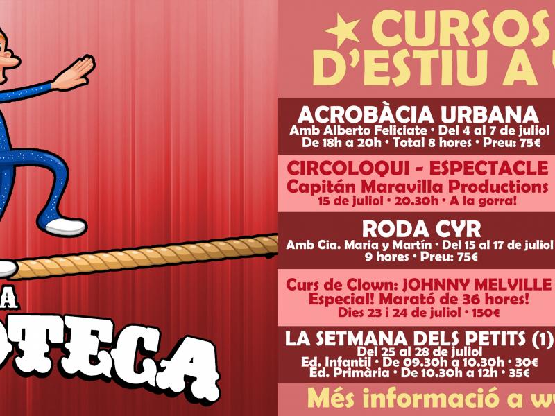 La Circoteca presenta la seva proposta d'activitats per l'estiu 2016